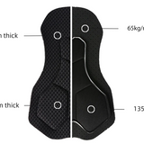 ES16 PRO Supreme fietsbroek voor dames, zwart met zeem