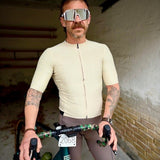 ES16 Fietsshirt Supreme. Crème Krijt