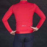 ES16 Supreme Long Sleeve Jersey. Bruin / Zand