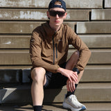 ES16 hardloopjack - Supreme Brown unisex