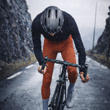 ES16 Winter Fietsshort Supreme unisex - met inzetstuk. Roodbruin