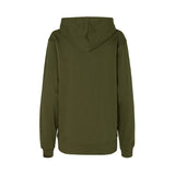 ES16 Fashion Hoodie. Leger. 100% biologisch katoen