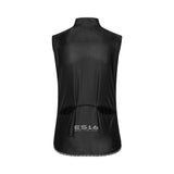 ES16 Fiets windvest Elite Mission Flow. Bruin