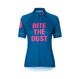 ES16 Wielertrui Elite Dames "Bite The Dust" blauw